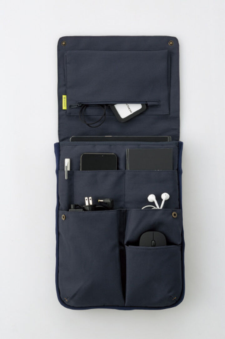 BIZRACK bag in bag Vertical type Smoky Navy,Smoky navy, medium image number 2
