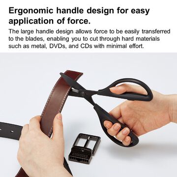 SAXA All-purpose Scissors Black,Black, small image number 10