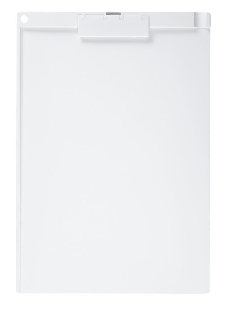 Clip Board A4 Vertical White,White, medium