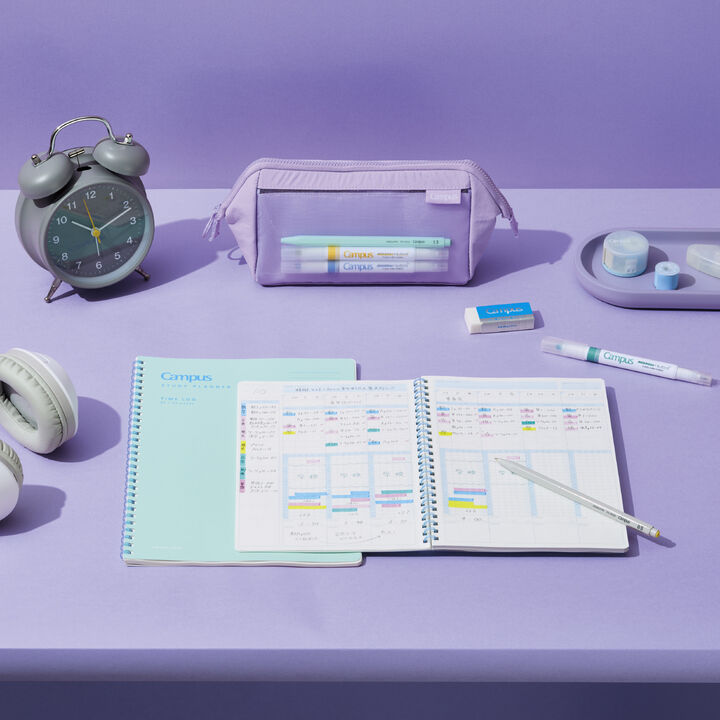 Campus Study Planner Monthly and Weekly A5 80 Sheets Purple,Purple, medium image number 17