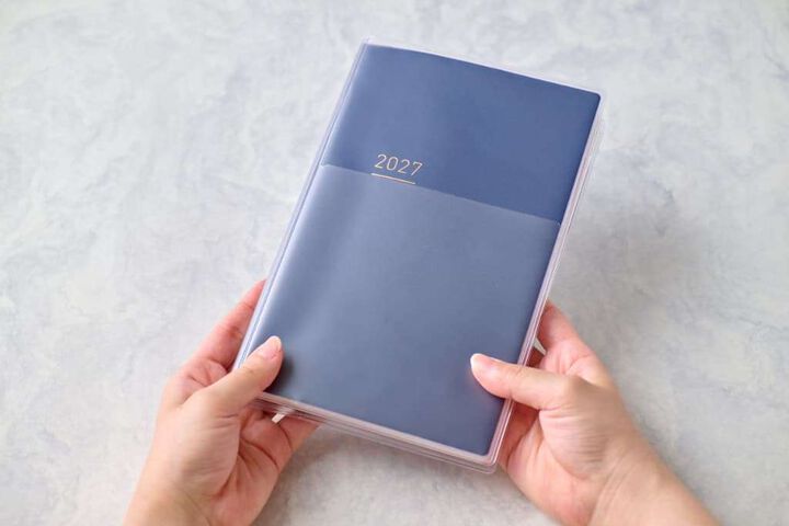 [5% OFF w/JIBUN TECHO] JIBUN TECHO Goods Clear Cover A5 Slim,White, medium image number 5