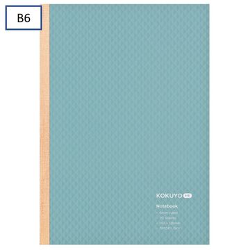 KOKUYO ME Notebook 70 Sheets 6mm rule B6 Blue,Blue, small image number 0