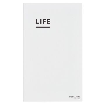 JIBUN TECHO mini LIFE B6 Slim Pack of 2,White, small image number 0