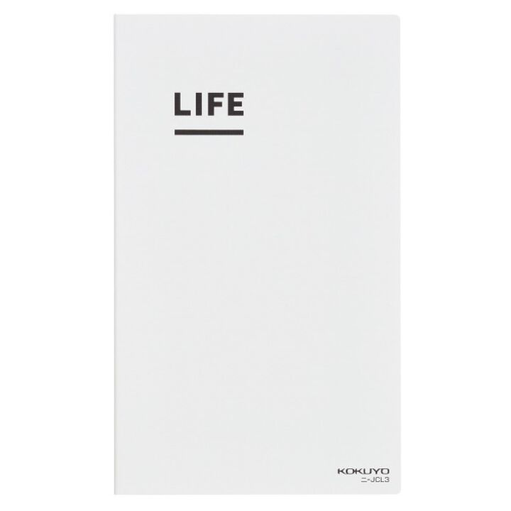 JIBUN TECHO mini LIFE B6 Slim Pack of 2,White, medium image number 0