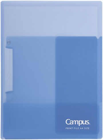 Campus Clip Folder A4 Size Blue,Blue, small image number 0