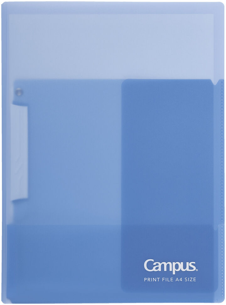 Campus Clip Folder A4 Size Blue,Blue, medium