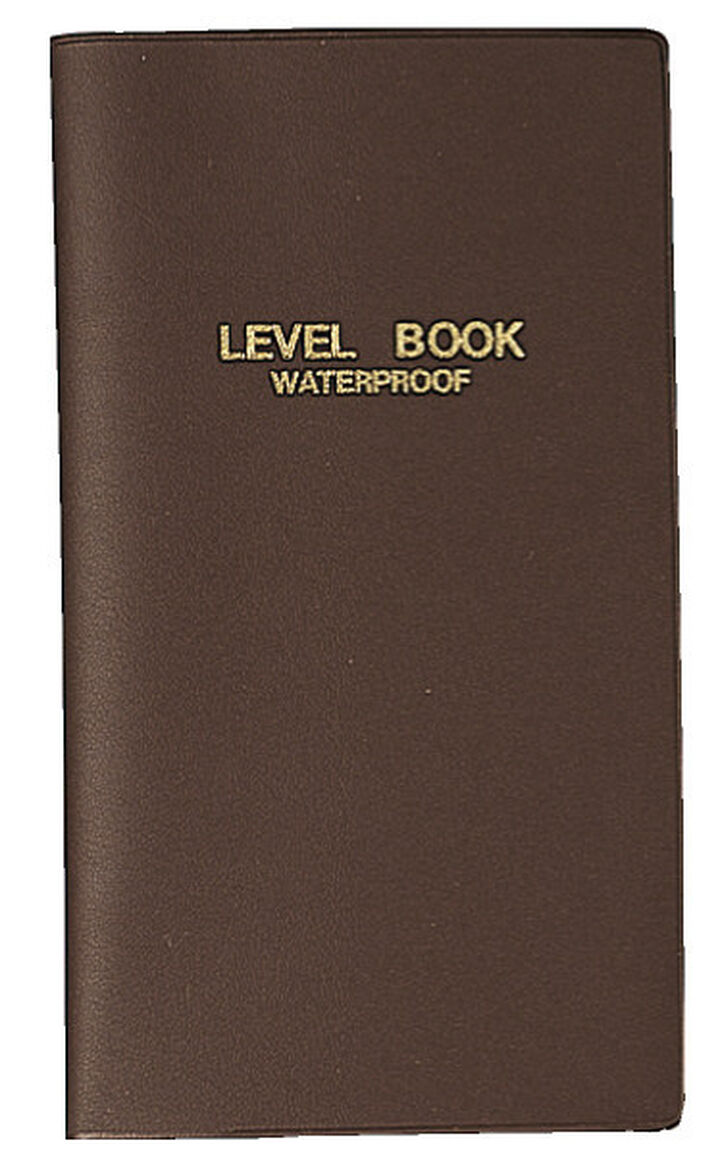 Field Notebook Waterproof Type,Brown, medium