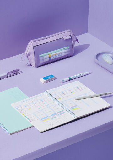 Campus Roll Sticky Notes Dispenser for Margin Notes Blue,Blue, small image number 27