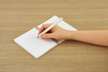 Soft Ring Notebook Sooofa  A6 4mm Grid Rule 80Sheets Blue,Light Blue, small image number 7
