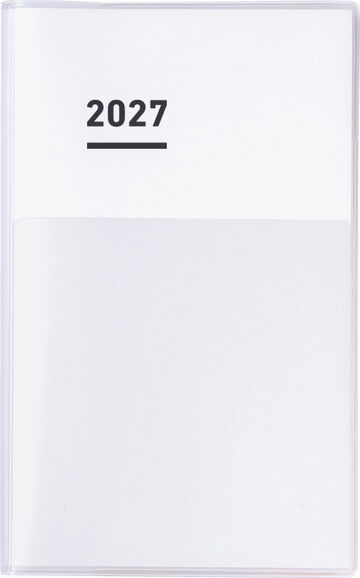 Jibun Techo Diary 2027 A5 slim White,White, small image number 0