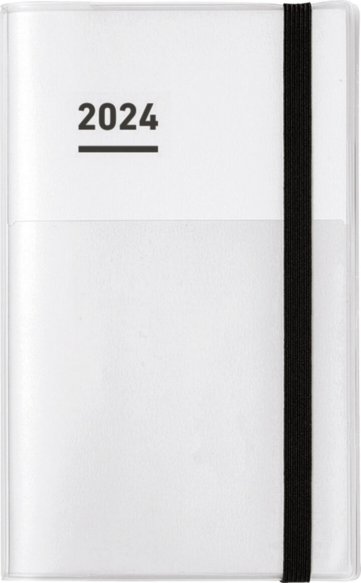 Jibun Techo First Kit mini 2024 B6 Slim White,White, medium