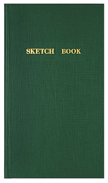 Field notebook Sketch Book,Forest Green, small image number 0