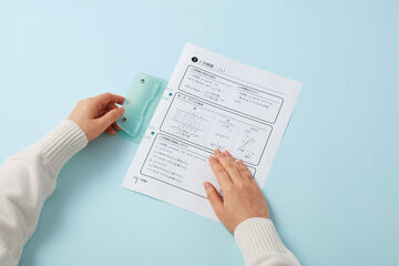 Campus Card 2-hole Punch Green,Green, small image number 4