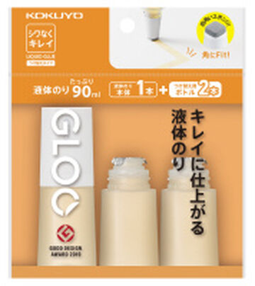 GLOO Liquid glue Wrinkle-free body Refill bottle Pack of 3 &phi;33 x 86mm,, small image number 0