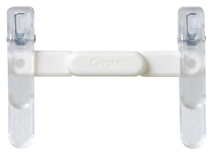 Campus Compact Portable Book Clip White,White, medium