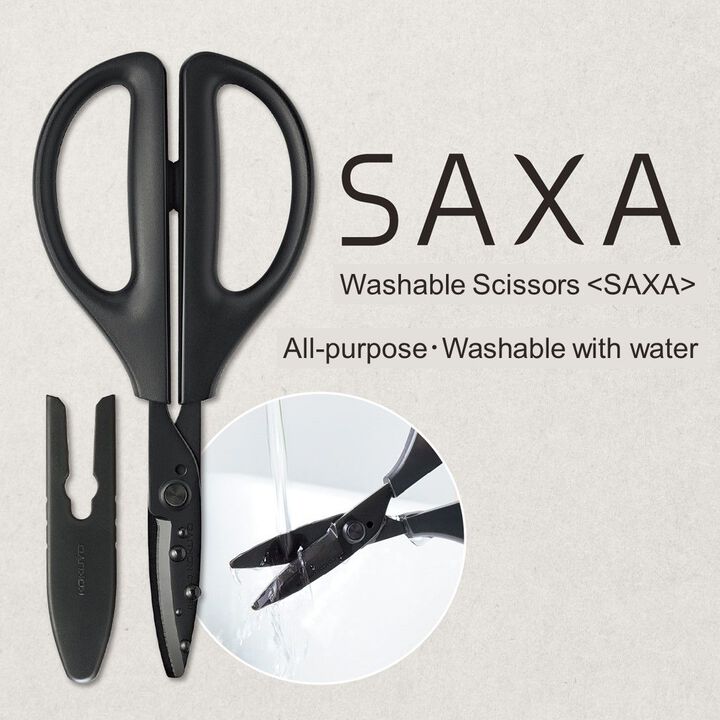 SAXA All-purpose Scissors Black,Black, medium image number 16