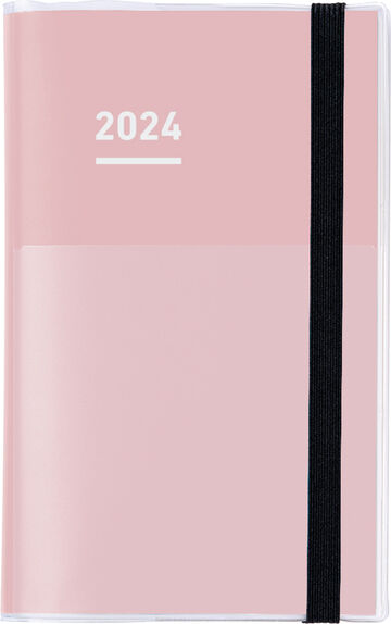 Jibun Techo First Kit mini 2024 B6 Slim Pink,Pink, small image number 0