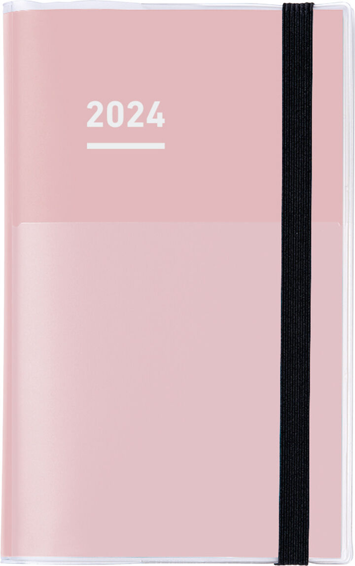 Jibun Techo First Kit mini 2024 B6 Slim Pink,Pink, medium image number 0