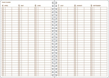 Campus Study Planner Monthly and Weekly A5 80 Sheets Purple,Purple, small image number 8