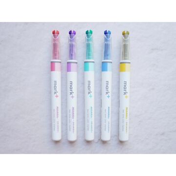 Mark+ 2 Tone Marker set of 5 Type 1,5 colors, small image number 1