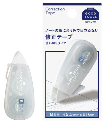 GOOD TOOLS correction tape 6m x 5.5mm,White, small image number 2