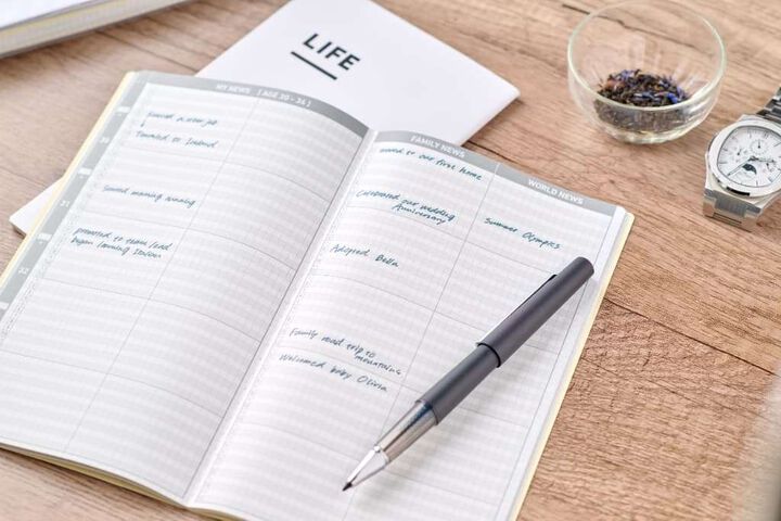 [5% OFF w/JIBUN TECHO] JIBUN TECHO mini LIFE B6 Slim,White, medium image number 4