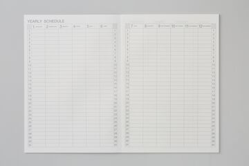 Campus Diary A6 Size Free Schedule,Gray, small image number 2