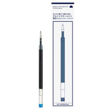 Ball-point pen Refill Gel Blue Black 0.5mm,BlueBlack, small image number 0