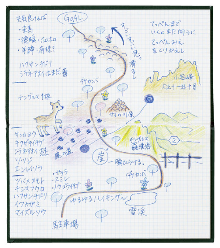 Field notebook Sketch Book 3mm Grid Line,Sulfur yellow, medium image number 4