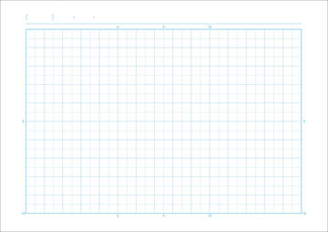 Campus Notebook Half size 5mm Grid Rule with 10mm Line 30 Sheets Green,Green, small image number 1