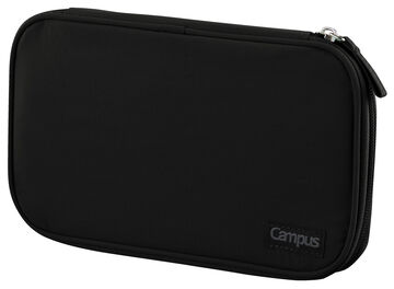 Campus Lay-Flat Book Pen Case Black,Black, small image number 0