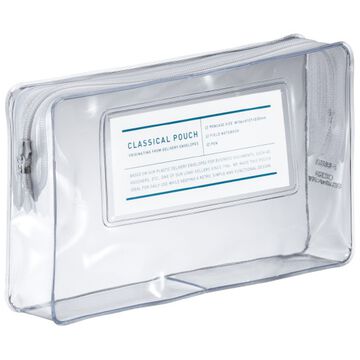 Classic pouch pencase Transparent,clear, small image number 0