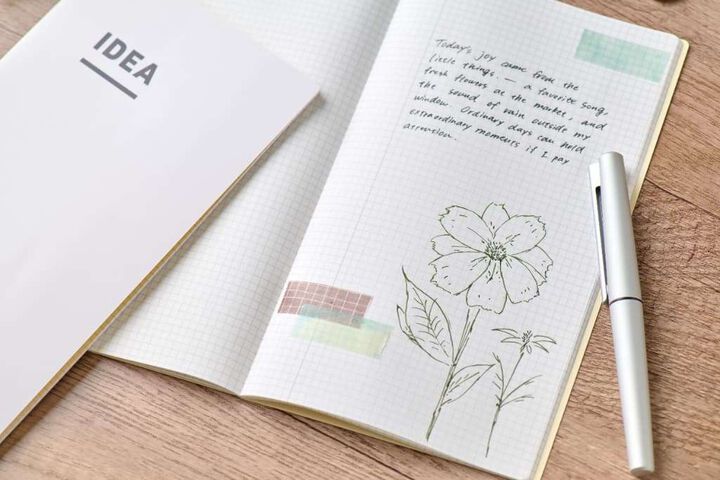 [5% OFF w/JIBUN TECHO] JIBUN TECHO mini IDEA B6 Slim Pack of 2,White, medium image number 3