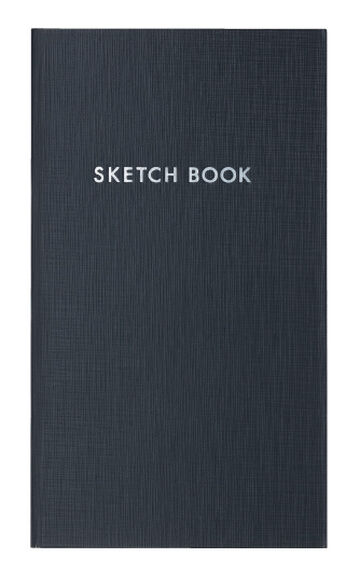 Field notebook Sketch Book 3mm Grid Line,Charcoal black, small image number 0