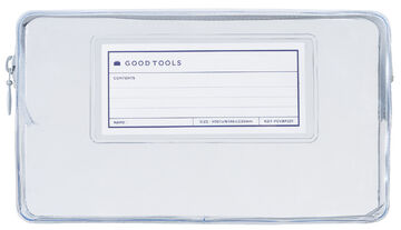 GOOD TOOLS Pen Pouch Transparent,Transparent, small image number 0