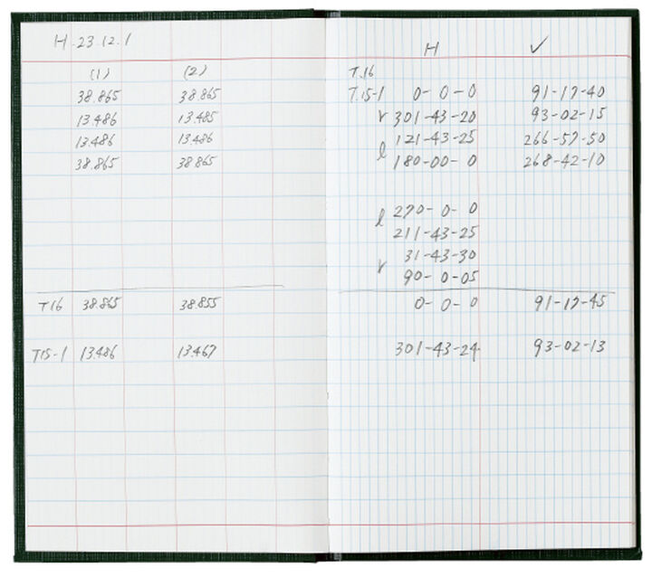 Field notebook Transit Book,Forest Green, medium image number 2