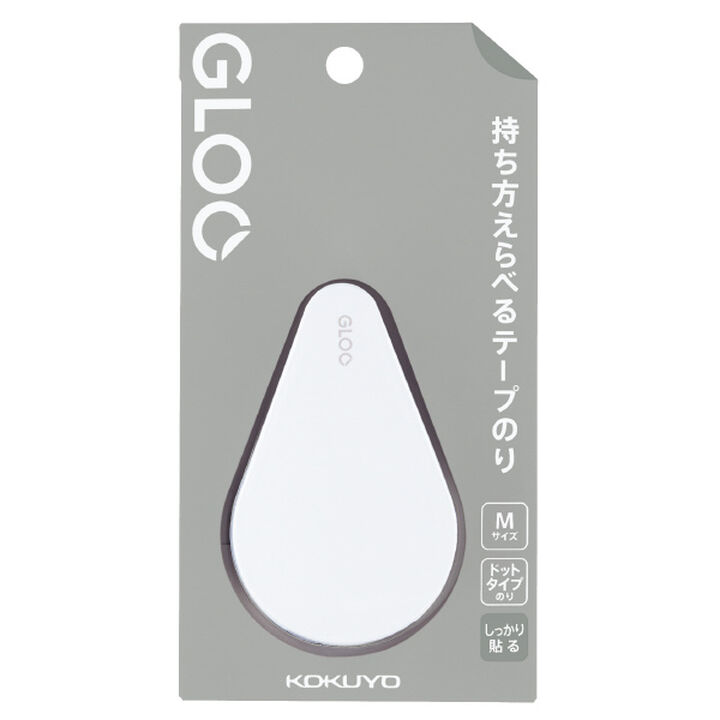 Gloo Tape glue strong adhesive M,White, medium