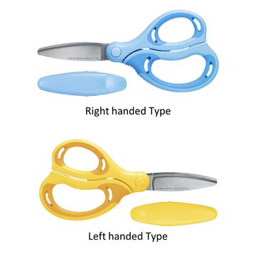 Scissors Aerofit Saxa for Kids right handed,Blue, small image number 2