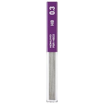 Enpitsu sharp Pencil lead 0.3mm HB,Black, small image number 0