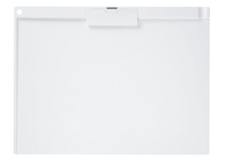 Clip Board A4 Horizontal White,White, medium