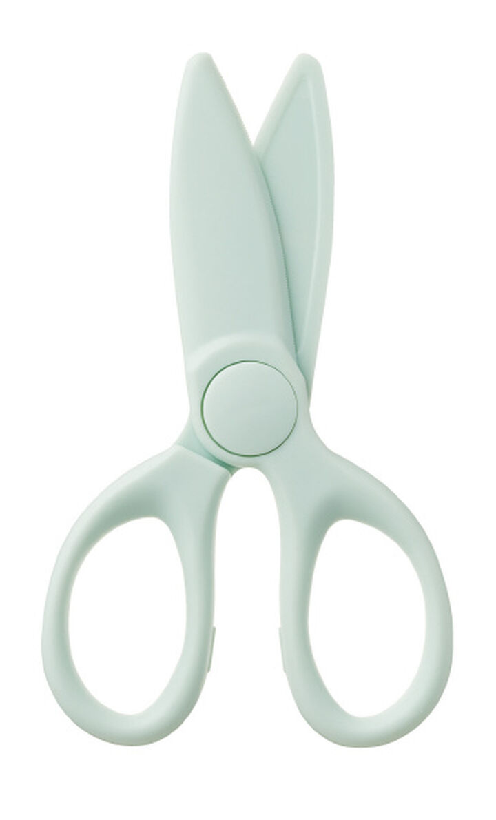 Plastic scissors for Kids Light Green