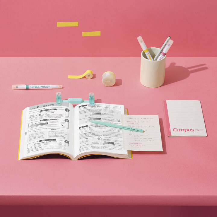 Campus Foldable Sticky Notes Small 7mm Dotted Ruled 20 Sheets,, medium image number 21