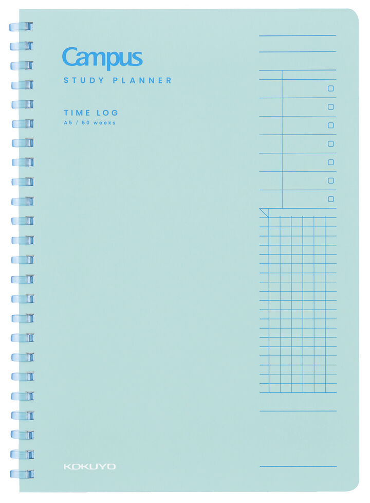 Campus Study Planner Time Management A5 51 Sheets,, medium