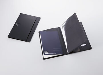 Campus Notebook Document storage cover A4 Black 6mm Rule 50 Sheets,Black, small image number 5