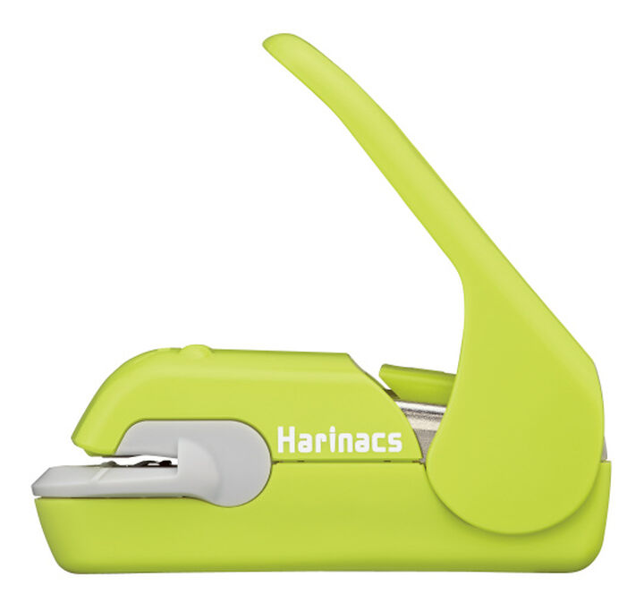 Stapleless stapler Harinacs Press type 5 sheets Green,Green, medium