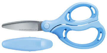 Scissors Aerofit Saxa for Kids right handed,Blue, small image number 0