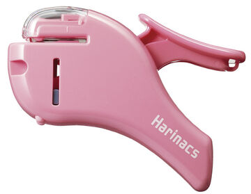 Stapleless Stapler Harinacs Compact Alpha 5 Sheets Pink,Pink, small image number 1