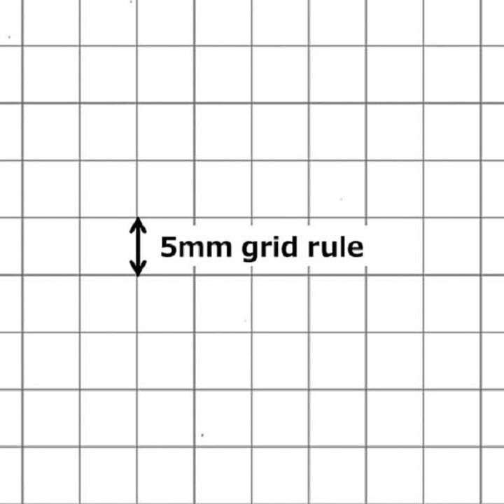 Campus Spiral Notebook 10-1/2" x 8" 5mm Grid Rule 80 Sheets Pack of 3 Colors,, medium
