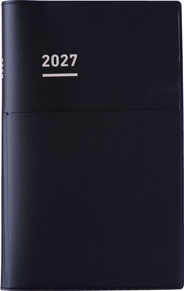 Jibun Techo Biz 2027 A5 slim Black,Black, small image number 0
