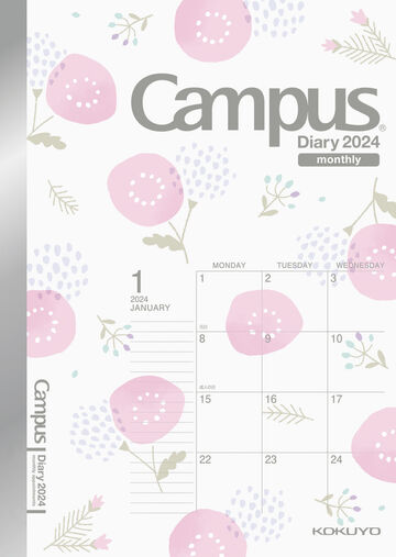 Campus Diary A6 Size Monthly Type Limited edition,Mixed, small image number 0